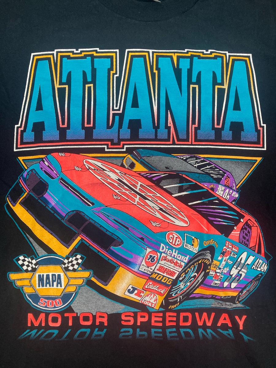 Vintage NASCAR Atlanta Motor Speedway NAPA 500 Shirt, Medium