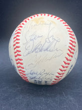1983 Los Angeles Dodgers Team Signed Baseball W/ Koufax Baker Hershier Sax