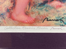 Collection Domaie Renoir "Nude Drying Foot" Giclee Print W/CoA 1/375, Framed