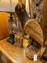 Hand Carved Walnut Eagle