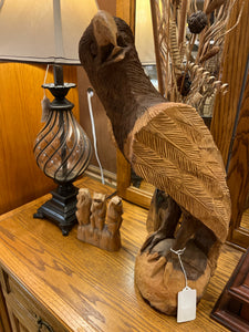 Hand Carved Walnut Eagle