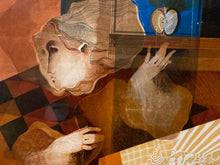 Alvar Sunol Signed "Le Tiroir Ouvert" Limited Edition Lithograph, Framed