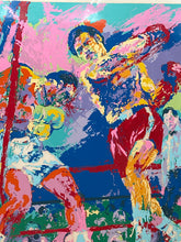 LeRoy Neiman "Frazier - Foreman, Jamaica, 1973" Signed Serigraph