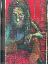 Original Artist Signed Outsider Art Painting, Framed - view 5