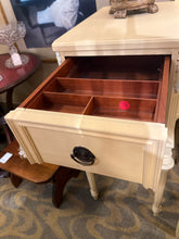 Vintage Vanity With Mirror and Stool