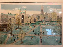 Old Campus at Yale | Will Moses (Signed A/P, 38½"×29", Lithograph)