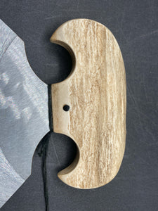 Alaskan Handicraft Moose Antler Ulu Knife
