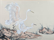 Framed 18x27" Shirley Marks "Winged Wilderness" Chinese Watercolor Painting