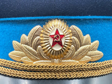 Vintage Soviet Union Air Force Officer Parade Cap - view 2