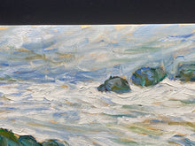 Original 20x26" "La Tempete" Painting By Patrick Marie - view 6