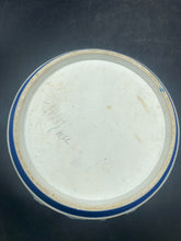 Antique Wedgwood Portland Blue Jasperware Sacrifice to Ceres Biscuit Jar