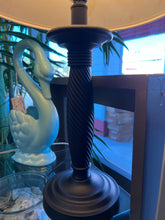 Black Desk Lamp With Fabric Shade