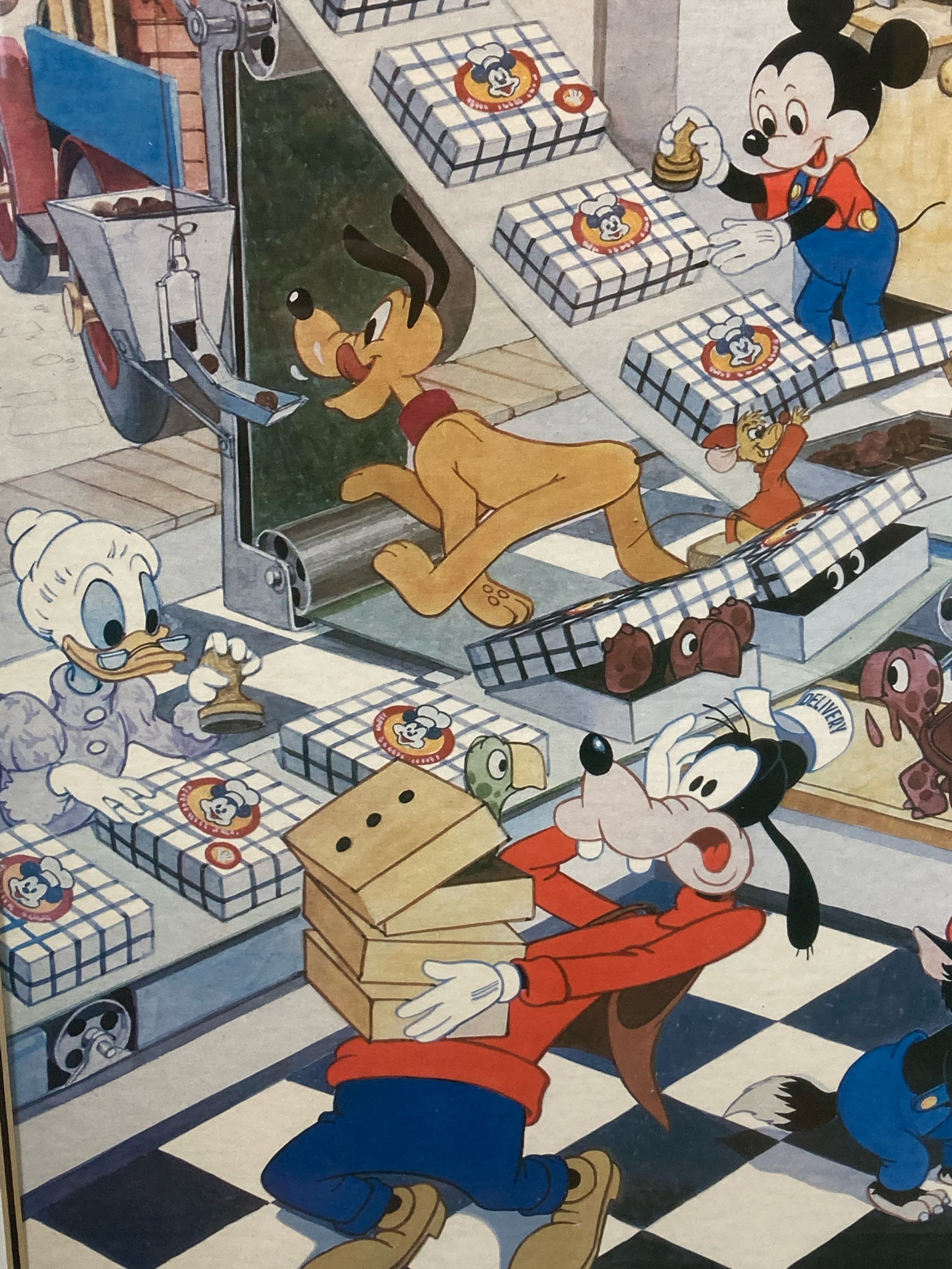Rare Vintage Disney Mickey Mouse Chocolate Factory | Dunn's Attic