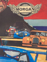 Framed Barry Rowe Memorial Elkhart Lake Race Poster