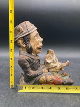 Antique Original 1888 J.E. Stevens Paddy & The Pig Mechanical Coin Bank