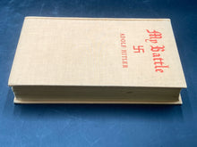 Mein Kampf 2nd American Edition w/ Dust Jacket