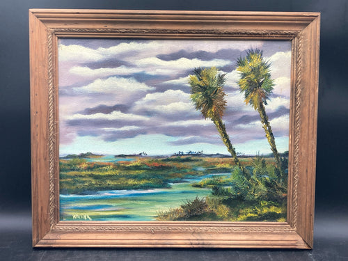 Florida Highwayman Style Spruce Creek Painting