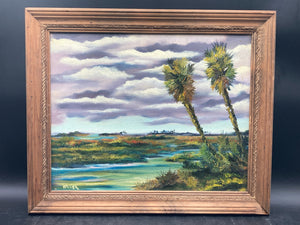 Florida Highwayman Style Spruce Creek Painting