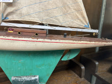 Antique Pond Yacht on Stand