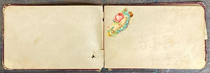 Antique child's hand written notebook