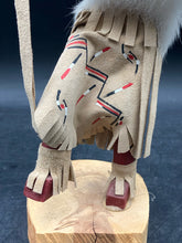 V. Begay Signed Apache Crown Dancer Kachina Doll 18"