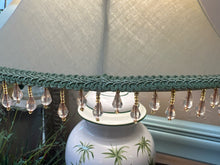 White Ceramic Bamboo Lamp