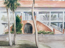 Suzy Leeja Carrington Signed "Grand Ole Lady" Ormond Hotel Lithograph w/CoA