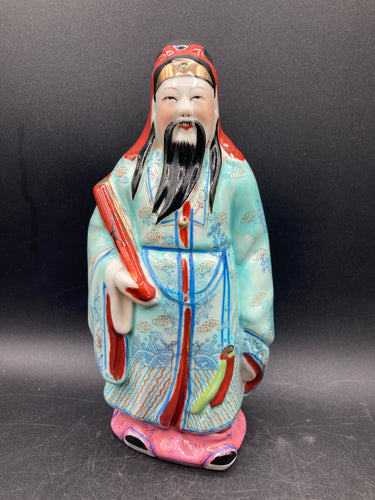 Chinese Export Porcelain Immortal Fu Figure
