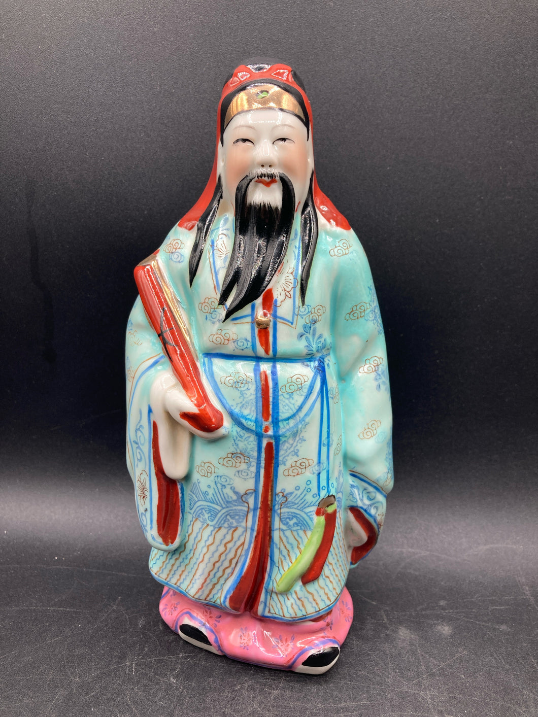 Chinese Export Porcelain Immortal Fu Figure