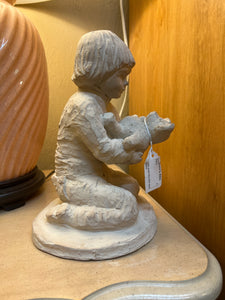1984 Austin Boy With Bear Statue