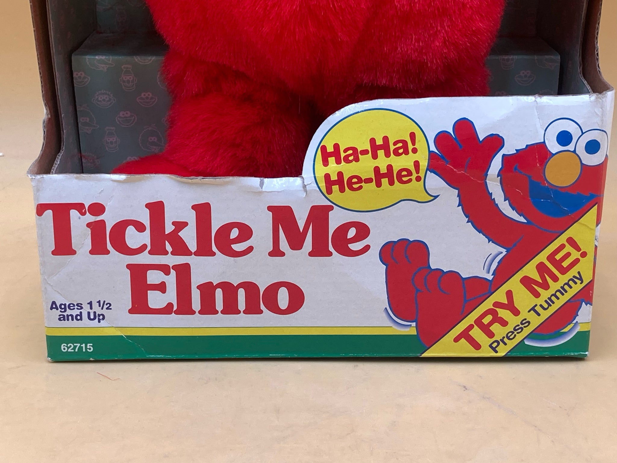 Vintage Tyco 1996 Original Tickle Me Elmo Doll NIB – Dunn's Attic