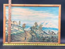 Original M. Velastegui Signed "Chimborazo" Painting - view 9