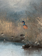 Artist Signed Original Pheasant Bird Nature Landscape Oil Painting