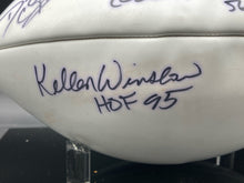 Kellen Winslow & Lou Holtz Multisigned Football - view 2