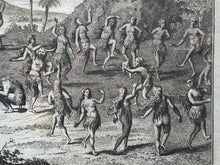 Antique J. Lodge 1778 People Of Florida Print