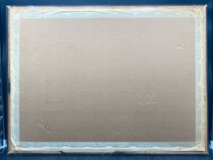 N. Romeo Signed Parisian Street Scene Painting