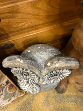 Resin Owl with Large "Stone" Eyes