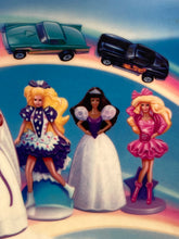 1991 McDonald's Happy Meal Hot Wheels & Barbie Translite Sign