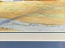Artist Signed North Carolina House Watercolor Painting