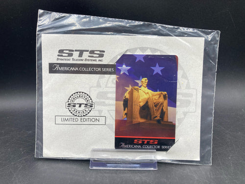 STS Americana Collector Series Lincoln Monument Phone Card