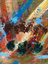 Original 18x24" "Noisy Cicadas" Painting By A. Muse - view 3