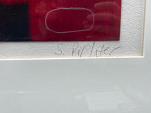 Original S. Richter Signed Abstract Oil Painting, Framed - view 7