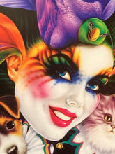 Andrea Mistretta Mardi Gras 1991 Poster, Framed