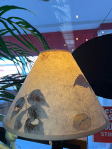 Black Desk Lamp With Fabric Shade