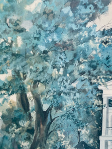 B. Sumrall Signed Limited Edition "Oakleigh Mansion" Print, Framed