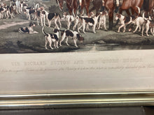 Sir Richard Sutton And The Quorn Hounds Engraving w/ Press Marks - view 8