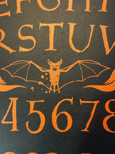 Large Black Halloween Tray With Handles