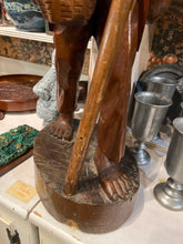 Hand Carved Traveler (Damage to Hat)