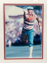 Payne Stewart Signed Commemorative Photo Display W/ CoA