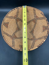 Vintage Apache Native American 10" Sunflower Coil Basket - view 9